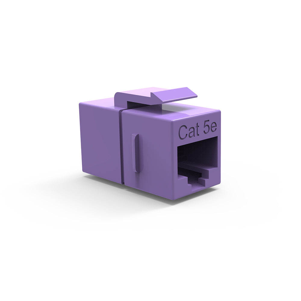 CAT5E Inline Coupler w/Keystone Latch
