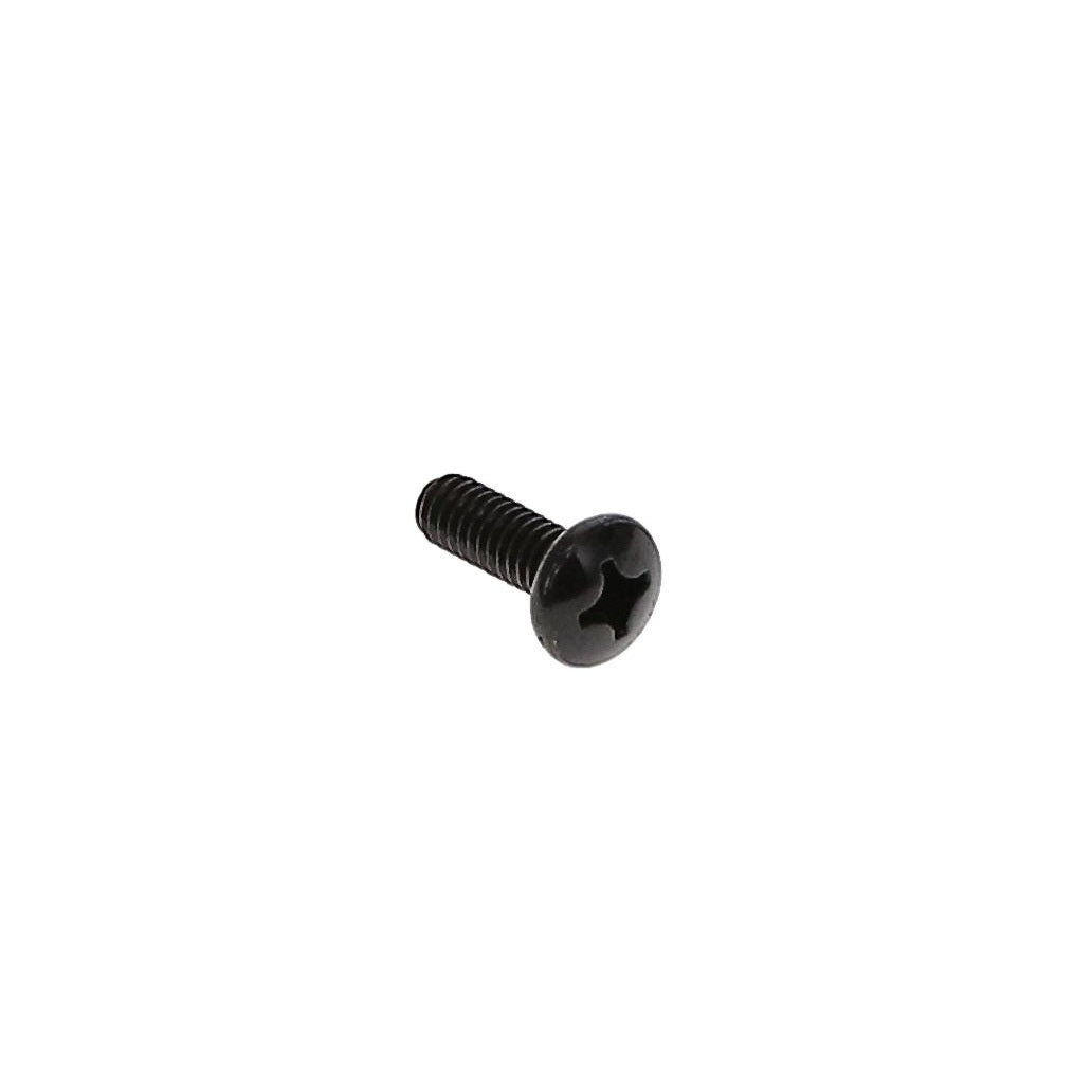12-24 Rack Screws, Black 100-Pack