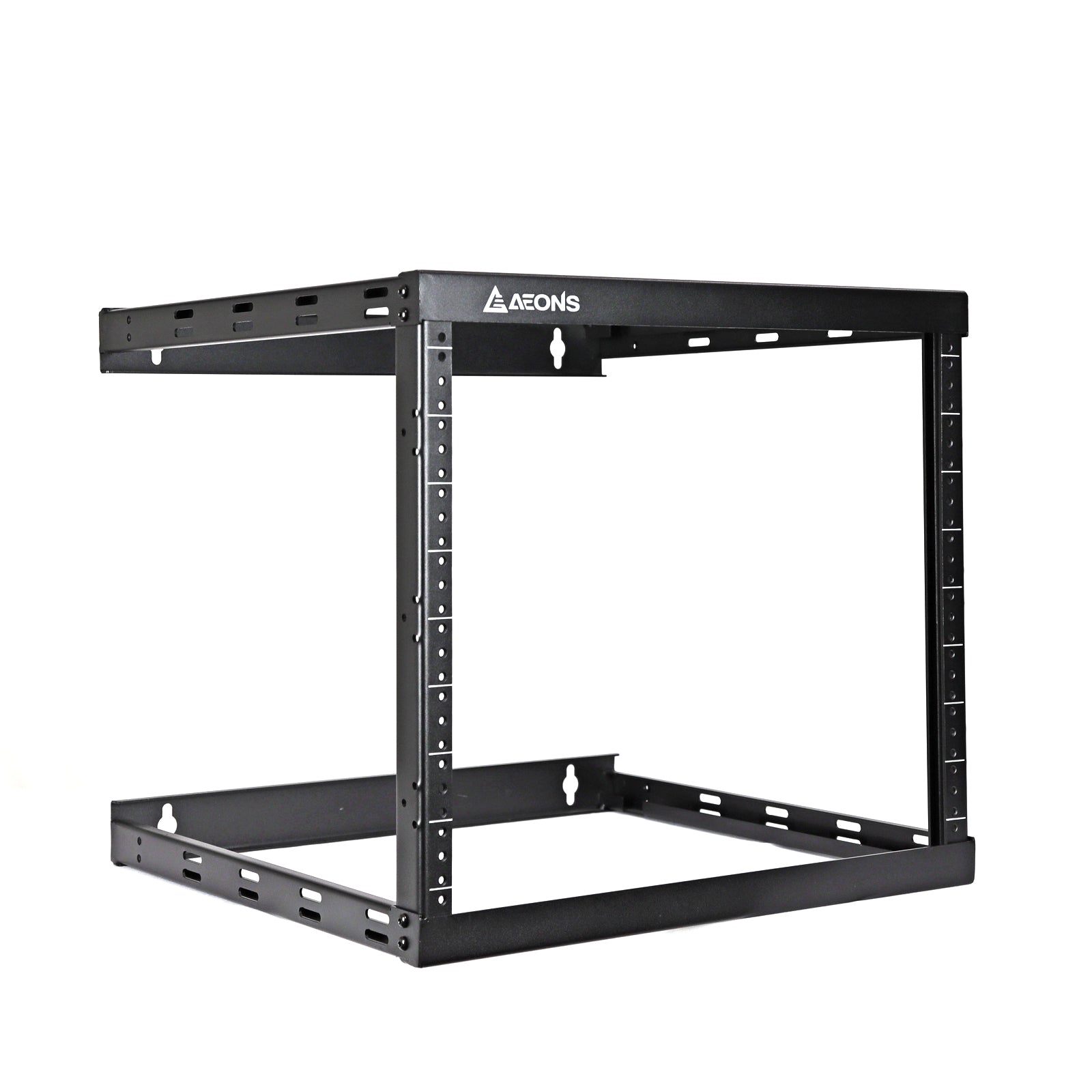 2-Post Wall Mount Open Frame, 18'