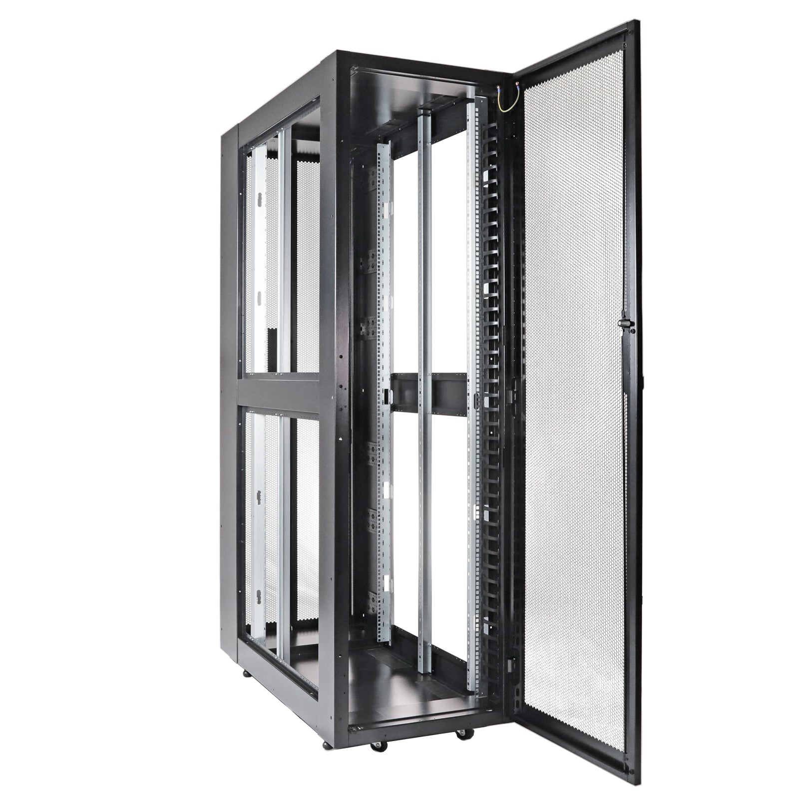 42U PF Series Data Center Server Rack Enclosure Vented Door Extra-Depth 47.2