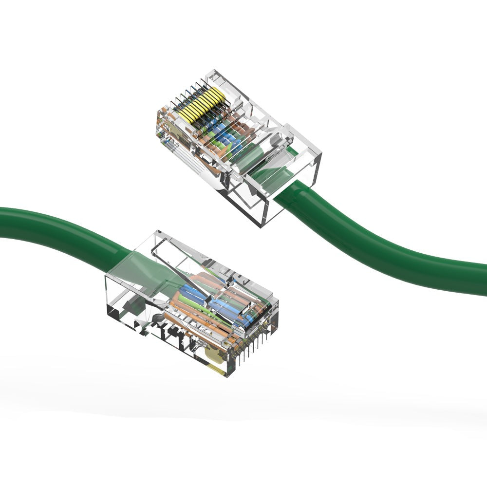 CAT5E UTP Ethernet Network Non Booted Cable 12-200 Feet