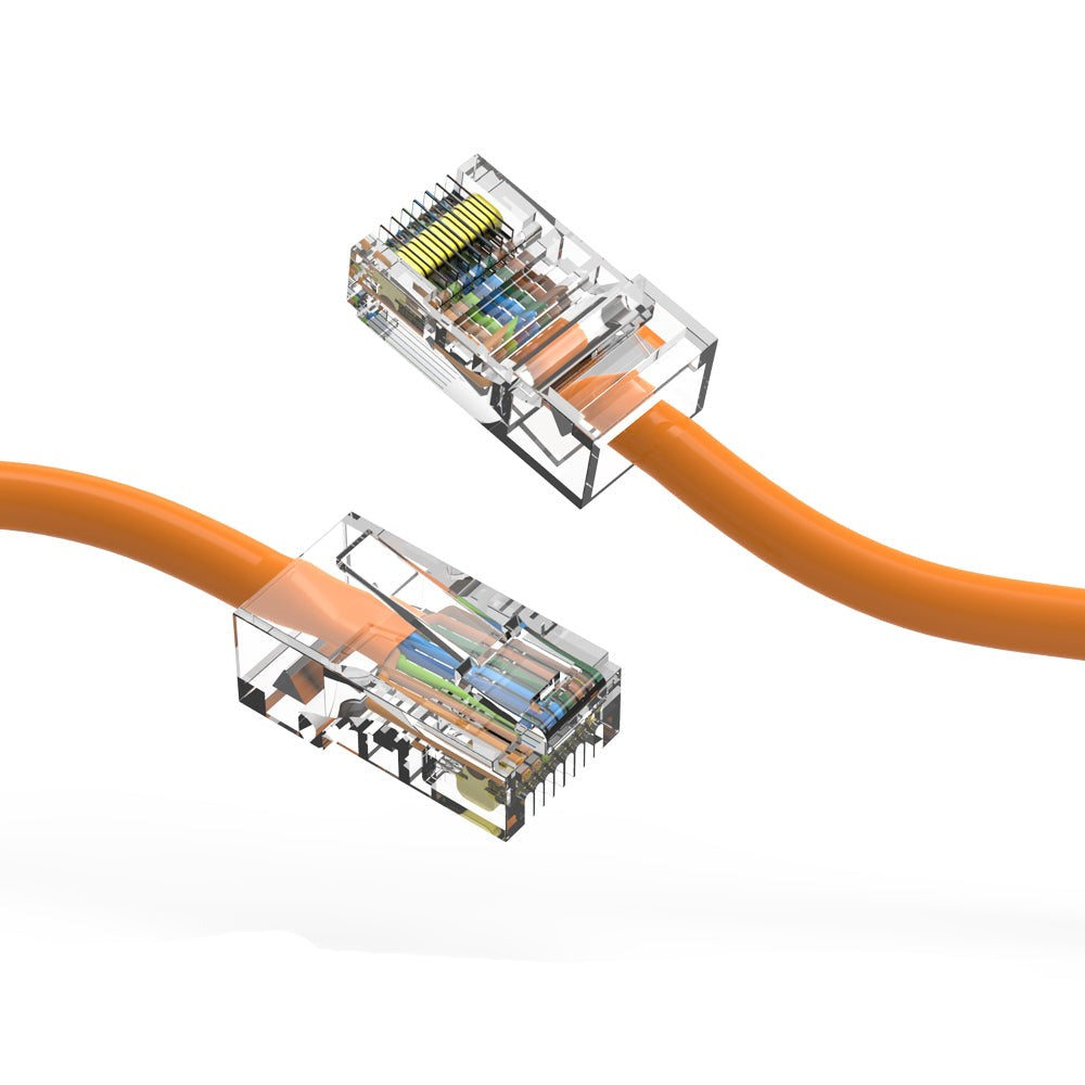 CAT5E UTP Ethernet Network Non Booted Cable 12-200 Feet