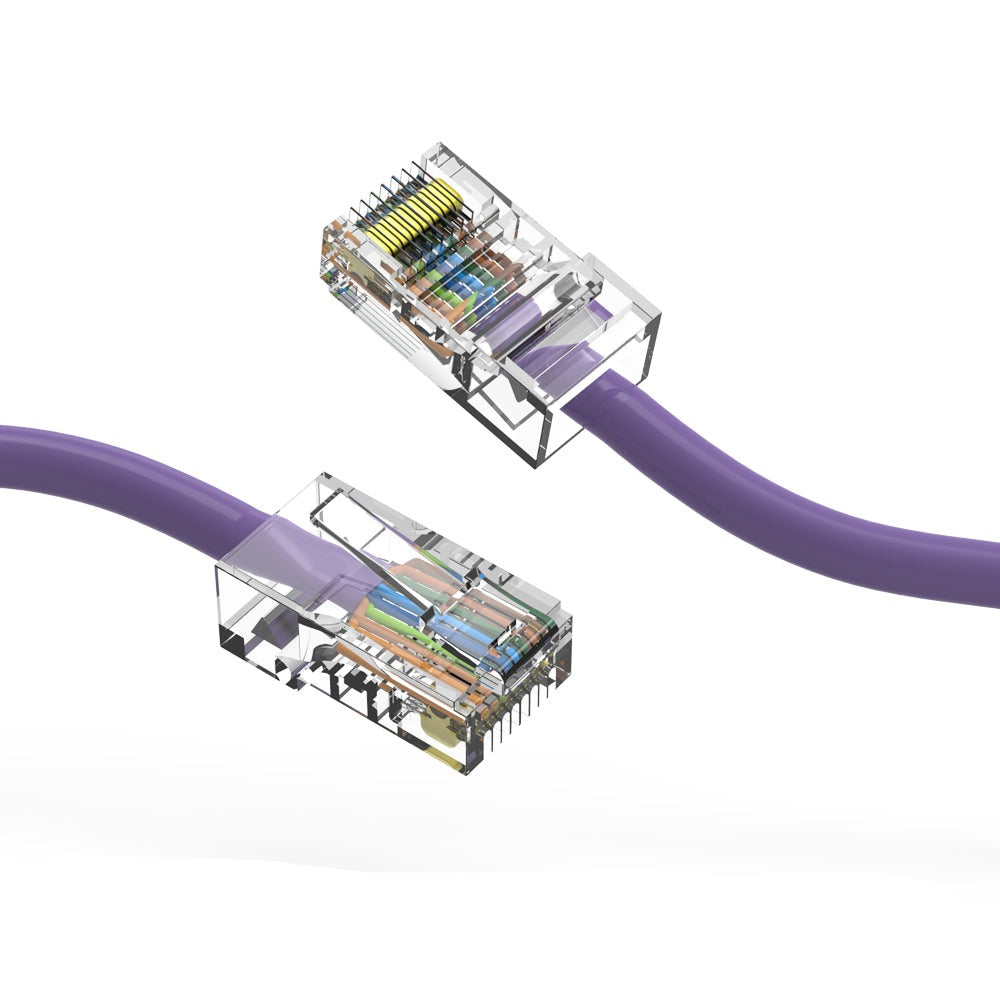 CAT5E UTP Ethernet Network Non Booted Cable 12-200 Feet