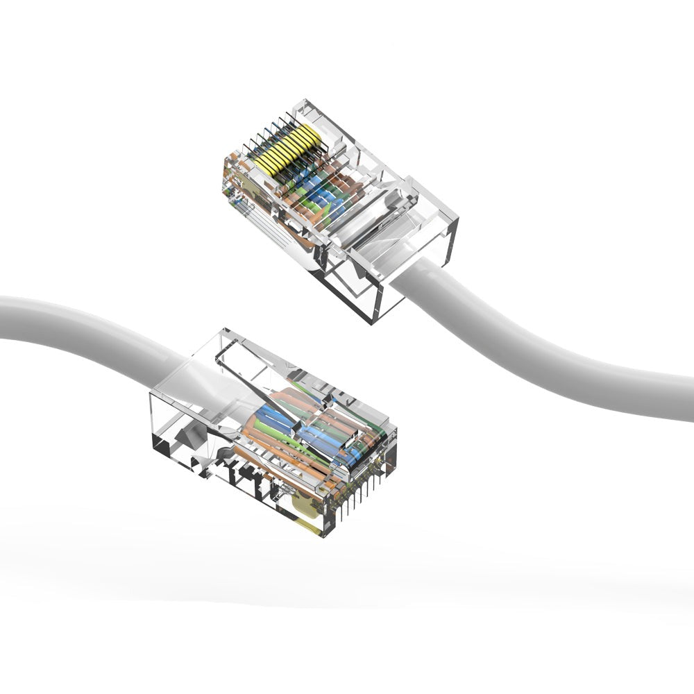 CAT5E UTP Ethernet Network Non Booted Cable 12-200 Feet