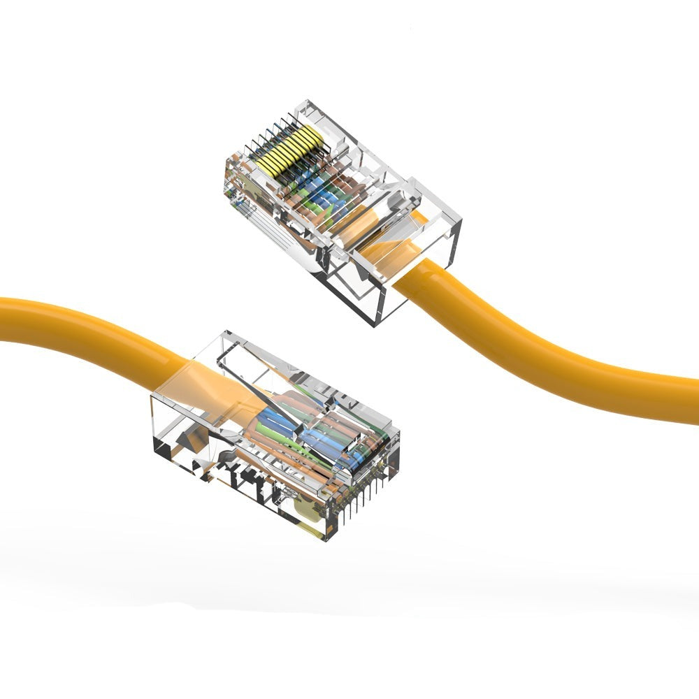 CAT5E UTP Ethernet Network Non Booted Cable 12-200 Feet