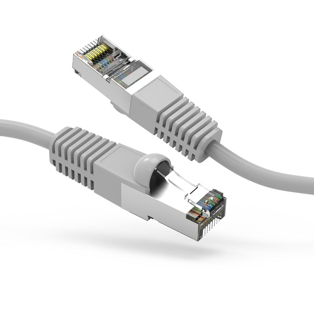 CAT5E Shielded (FTP) Ethernet Network Booted Cable 15-200 Feet