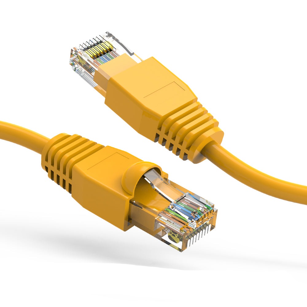 CAT6A UTP Ethernet Network Booted Cable 35-100 Feet