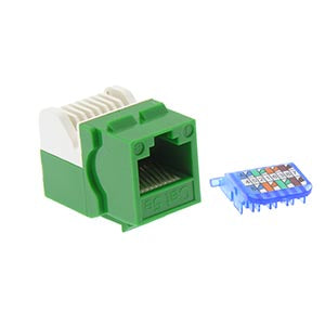 CAT5E Tool Less Keystone Jack
