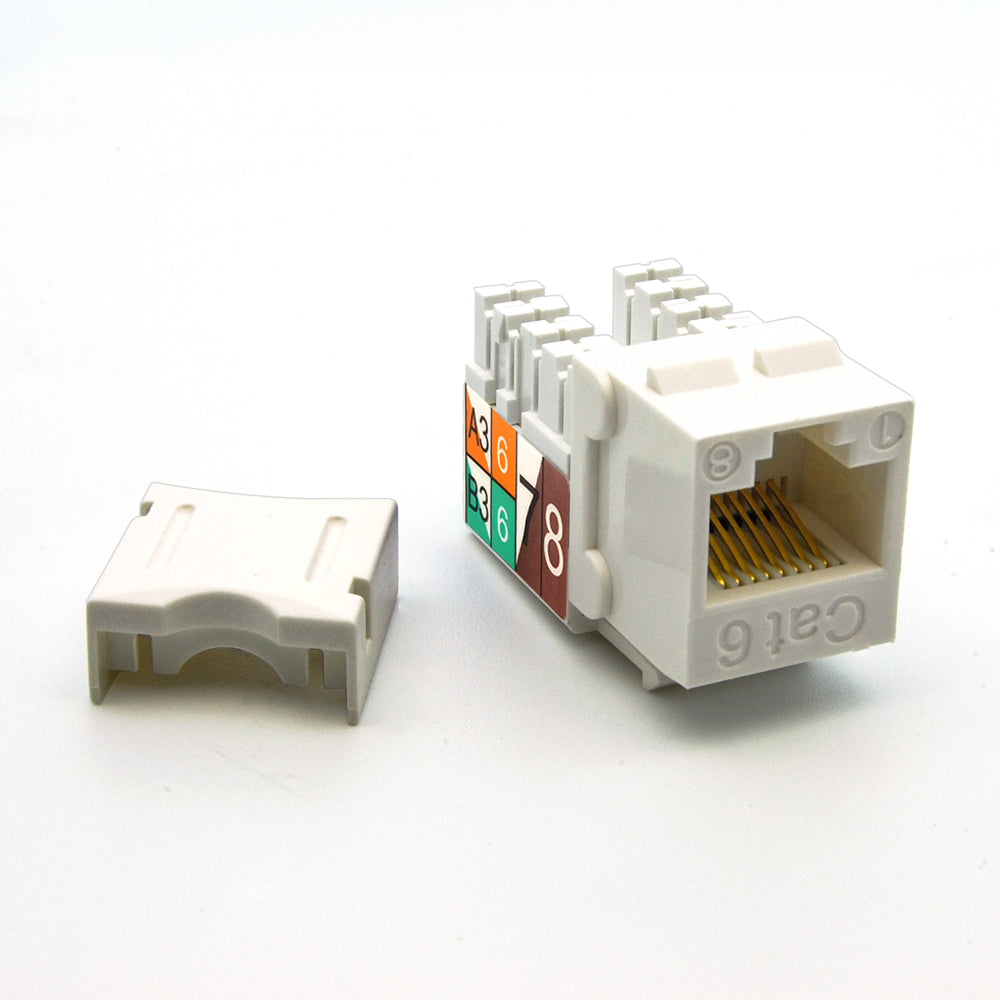 CAT6 RJ45 110 Type Keystone Jack