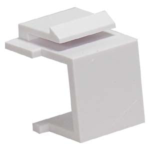 Snap-in Keystone Wallplate Blank Insert