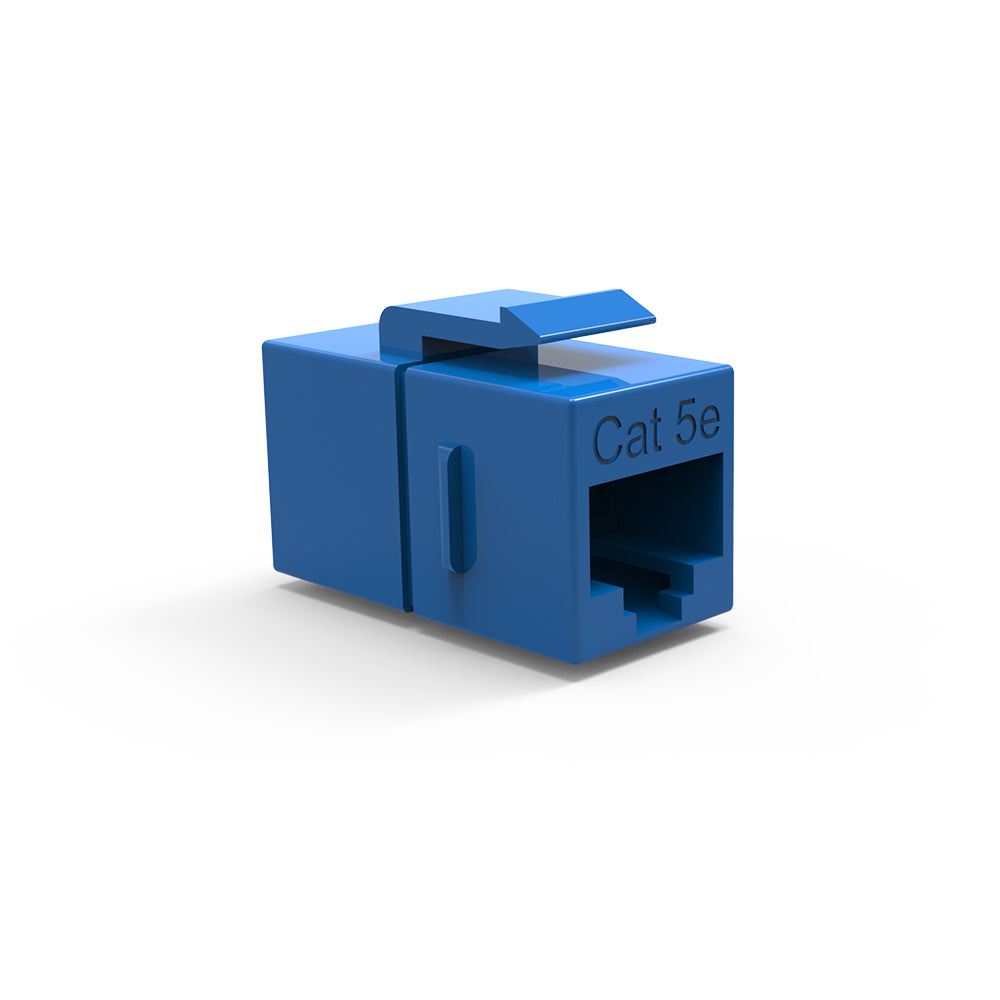 CAT5E Inline Coupler w/Keystone Latch