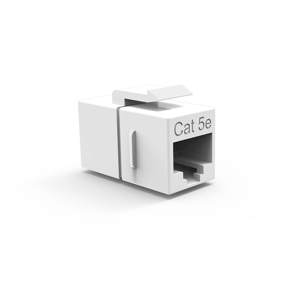 CAT5E Inline Coupler w/Keystone Latch