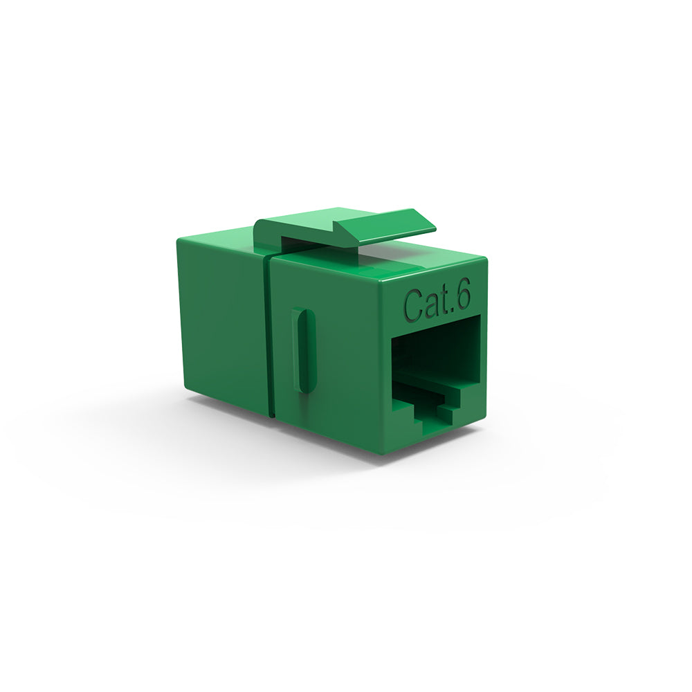 CAT6 Inline Coupler w/Keystone Latch