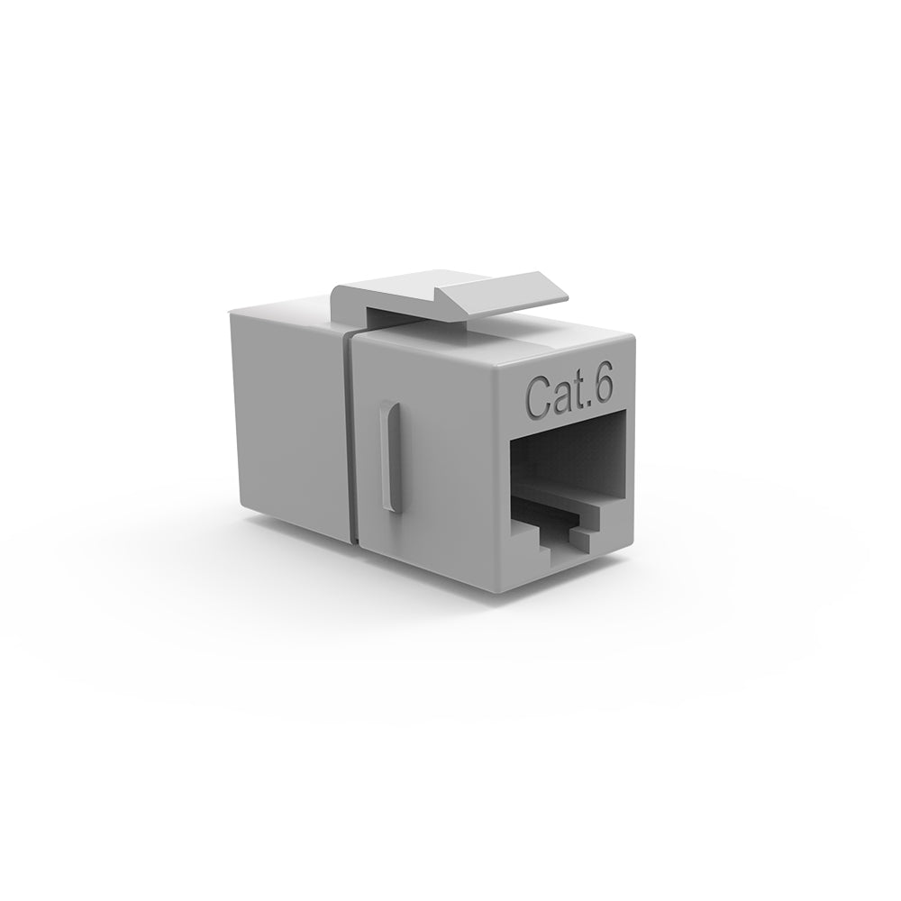 CAT6 Inline Coupler w/Keystone Latch