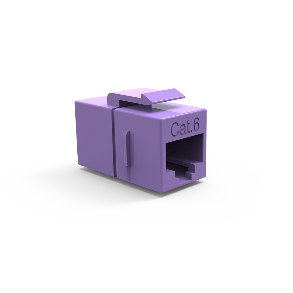 CAT6 Inline Coupler w/Keystone Latch