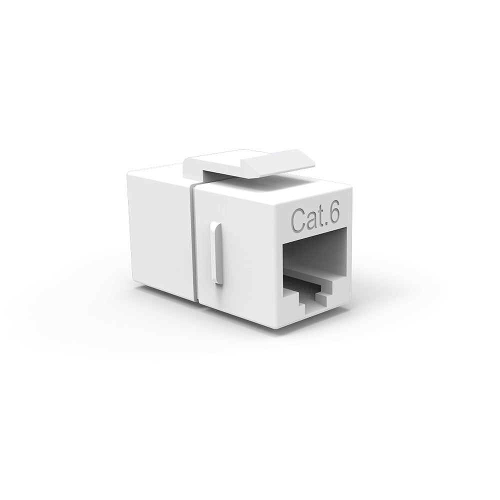 CAT6 Inline Coupler w/Keystone Latch