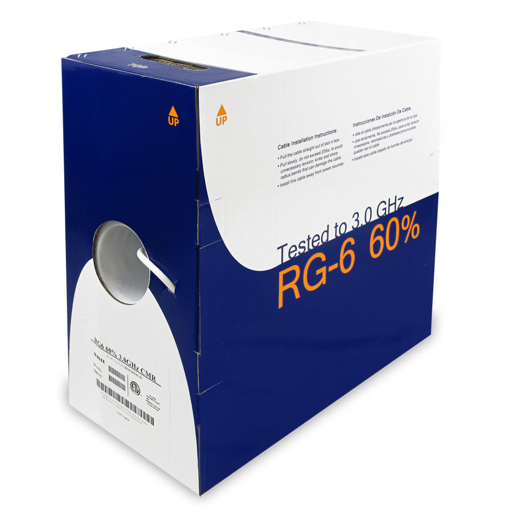 RG6/U 60% Dual Shield CMR Coax Cable