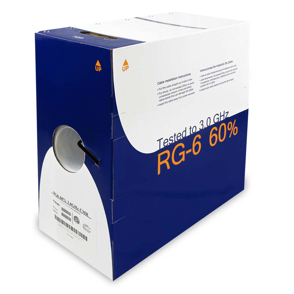 RG6/U 60% Dual Shield CMR Coax Cable