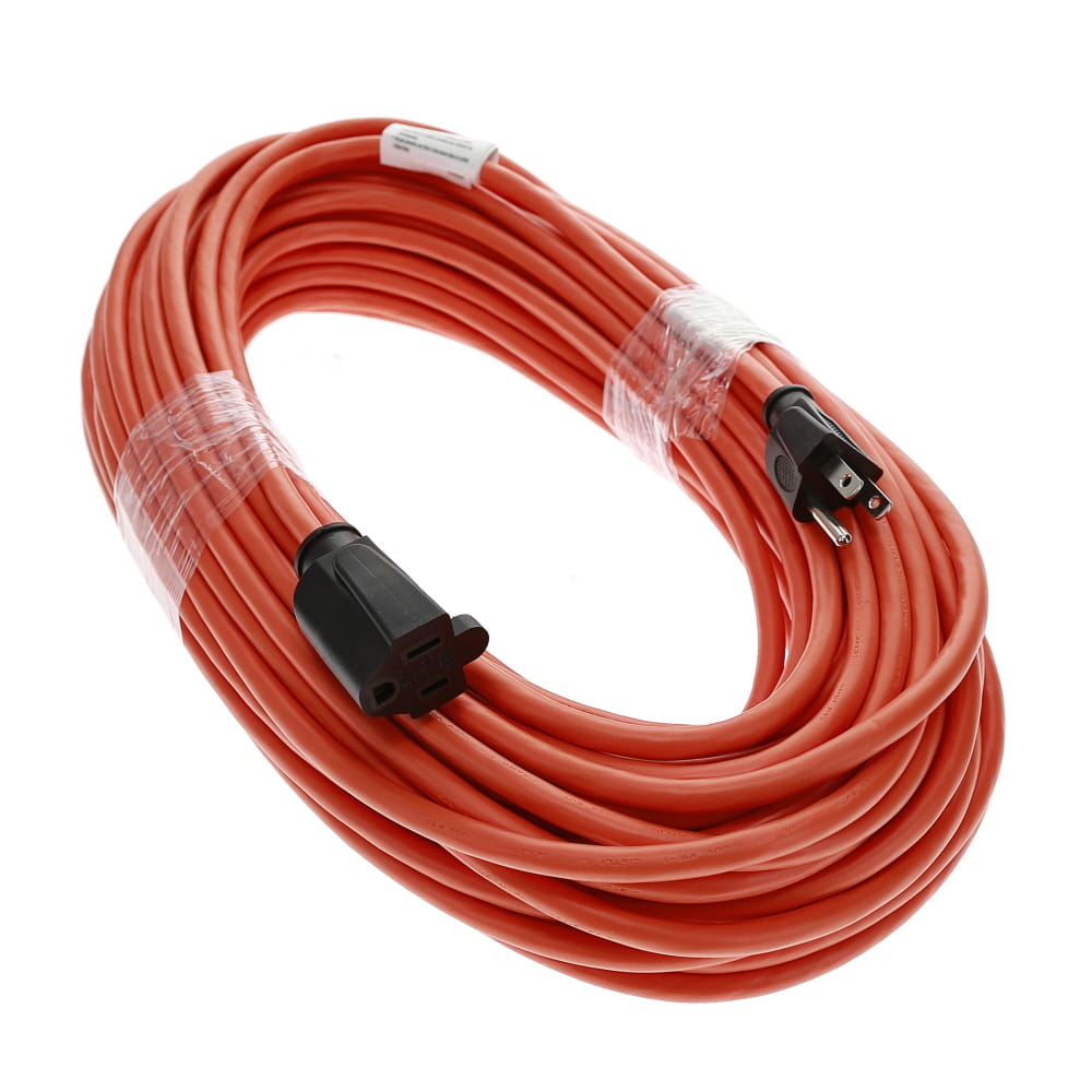 16/3 SJTW Orange Extension Cord,  Plug