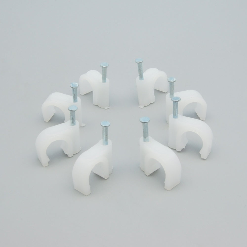Nail-in Clip for RG59 100pack