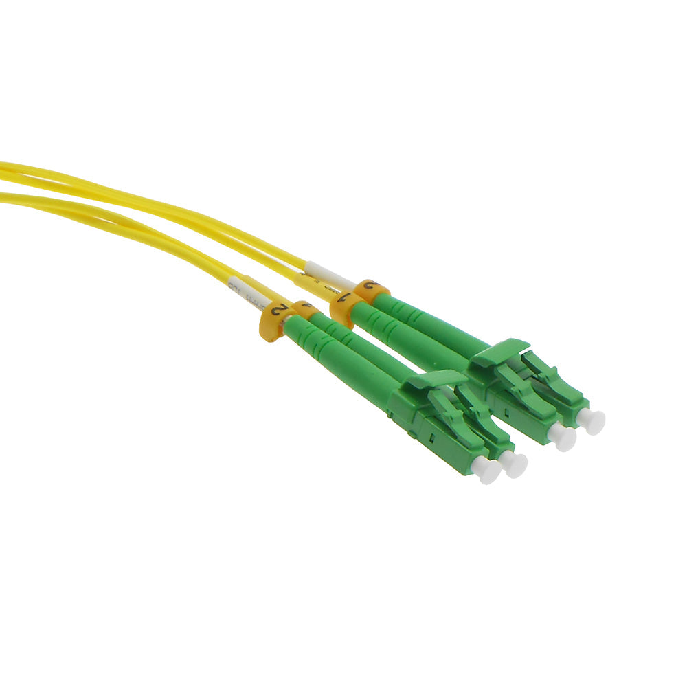Singlemode APC Duplex Fiber Patch Cables