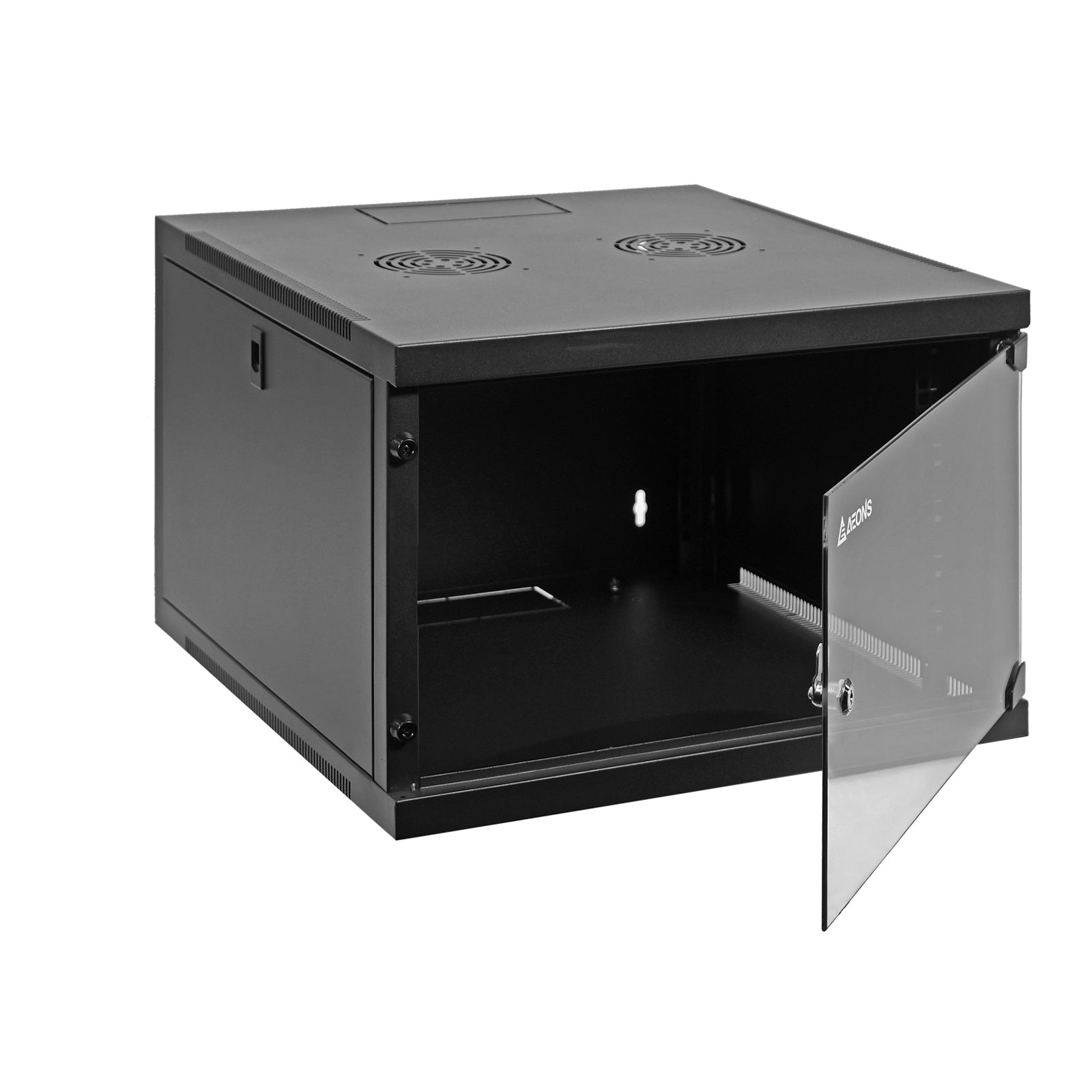 6 Space Rack Mount Racks 6U Wall-Mount Rack Cabinet, 18