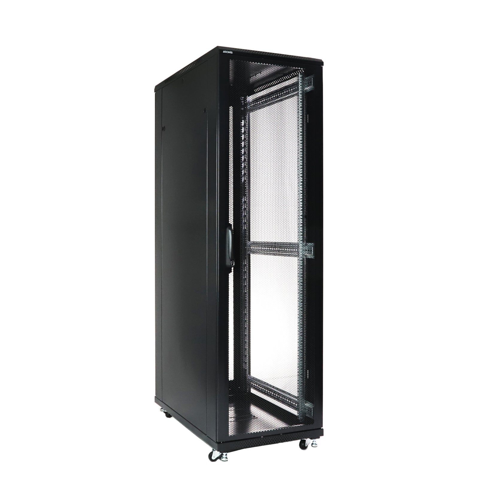 Move Server From Rack Encloser 42U G Series Server Network Rack Enclosure Vented Door 39.5
