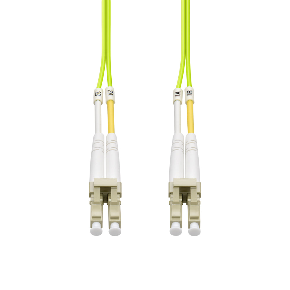 LC/UPC-LC/UPC OM5 Multimode Duplex OFNR 2.0mm Fiber Optic Patch Cable
