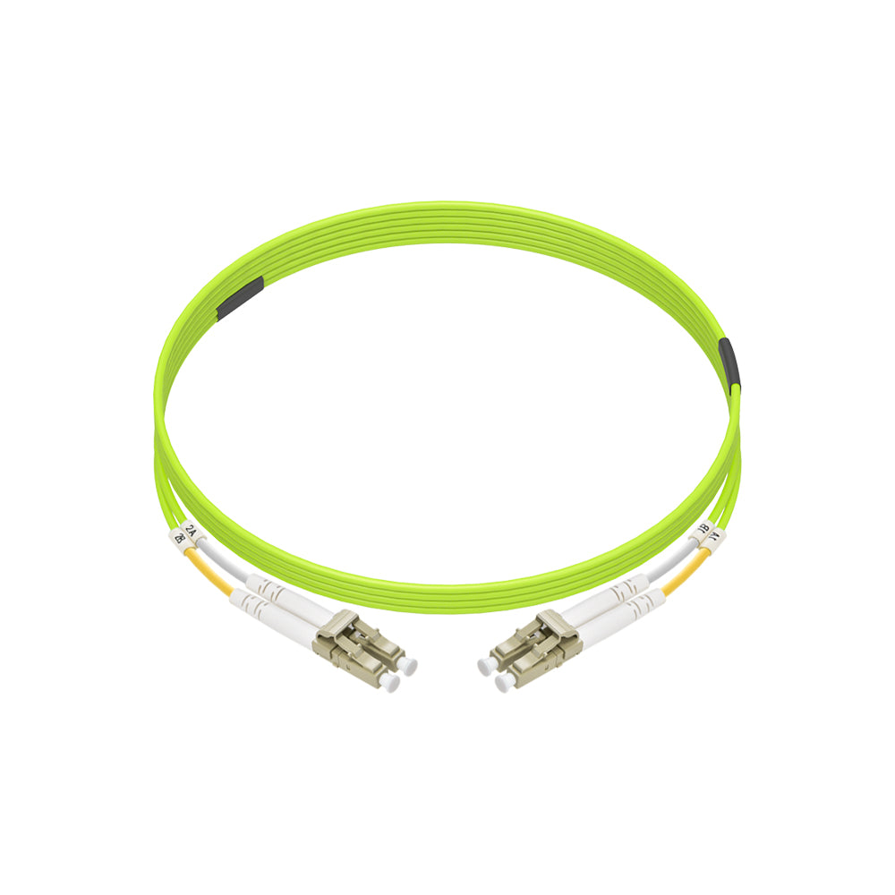 LC/UPC-LC/UPC OM5 Multimode Duplex OFNR 2.0mm Fiber Optic Patch Cable