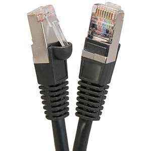 CAT5E Shielded (FTP) Ethernet Network Booted Cable 15-200 Feet