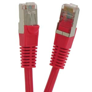 CAT5E Shielded (FTP) Ethernet Network Booted Cable 15-200 Feet