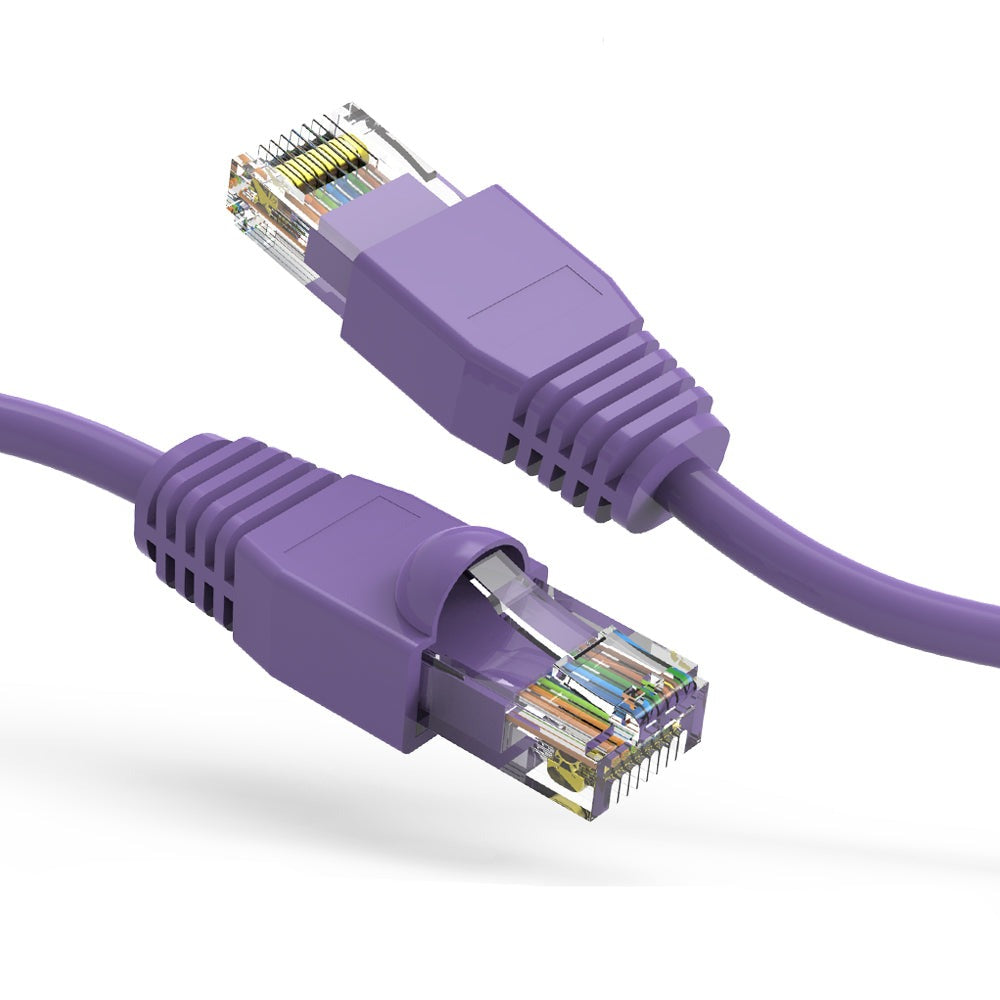 CAT6A UTP Ethernet Network Booted Cable 35-100 Feet