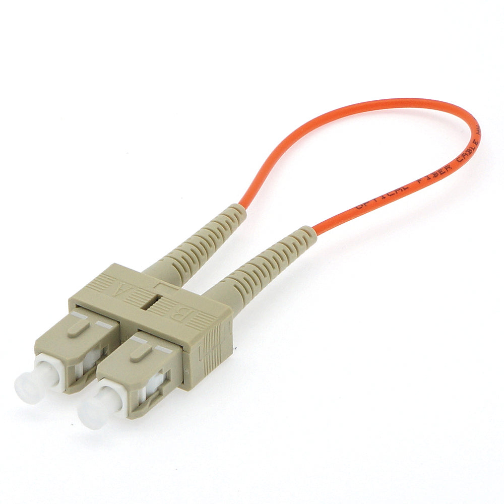 SC Multimode OM2 50/125 Fiber Optic Loopback Cable