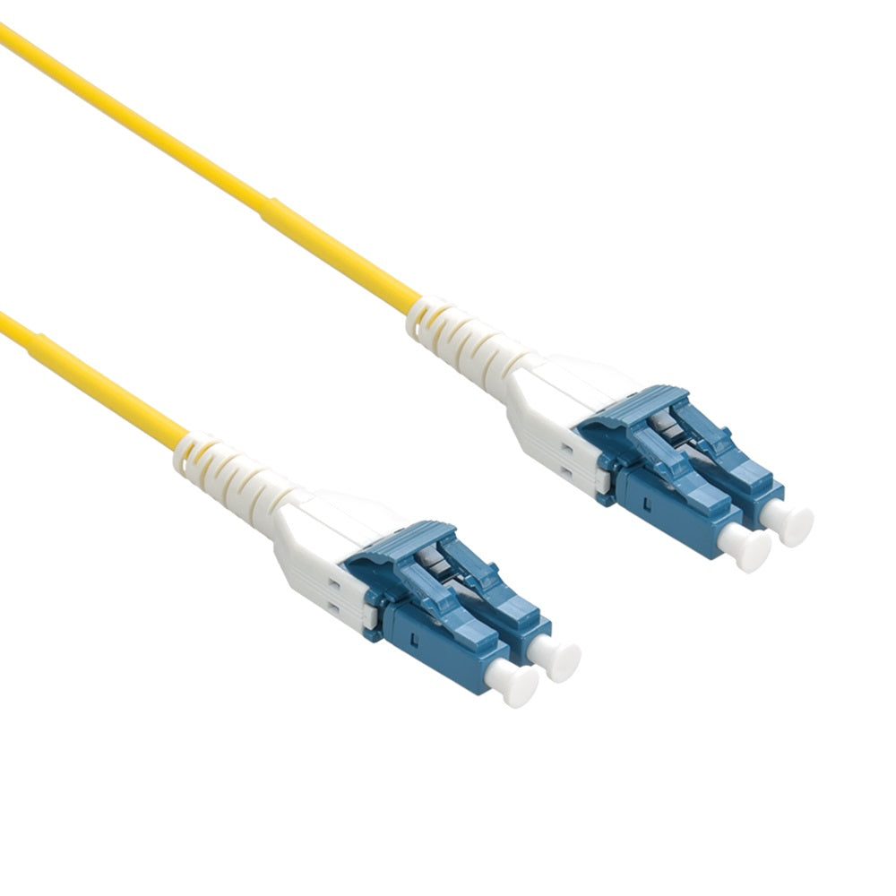Uniboot LC/UPC-LC/UPC Singlemode Duplex Fiber Optic Patch Cable Standard