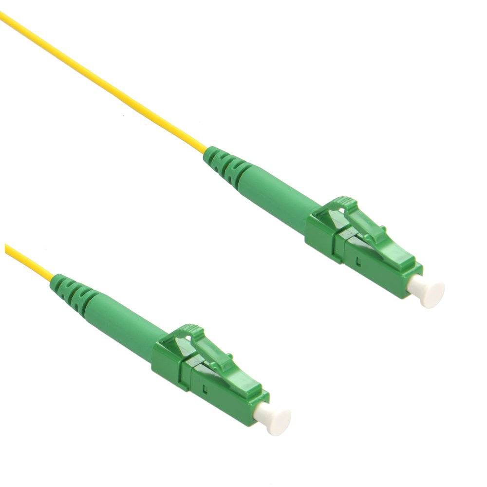 LC/APC-LC/APC Singlemode Simplex Fiber Optic Patch Cable