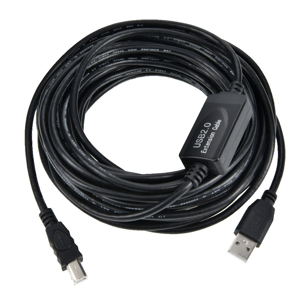 USB2.0 Active Extension/Repeater A-Male/B-Male