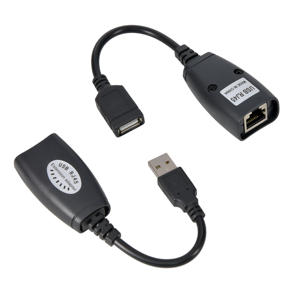 USB 2.0 150Ft Extender Via Single RJ45 Ethernet