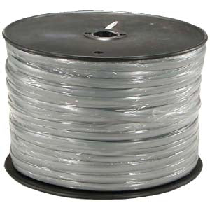 8 Conductor Silver Satin Modular Cable Reel 28AWG