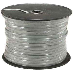 UL 8 Conductor Silver Satin Modular Cable Reel 26AWG