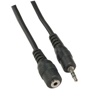 2.5mm Stereo M/F Speaker/Headset Cable