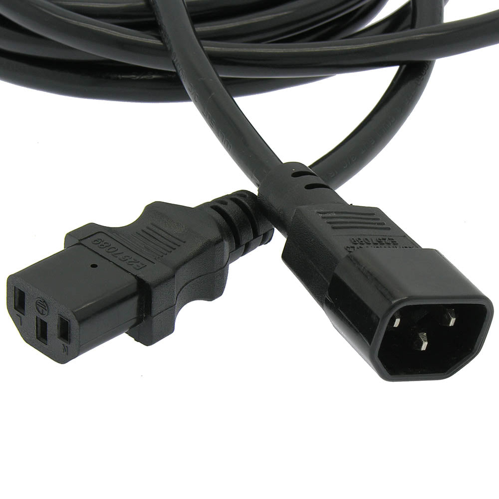 Power Extension Cord C13 to C14  /SJT 16/3