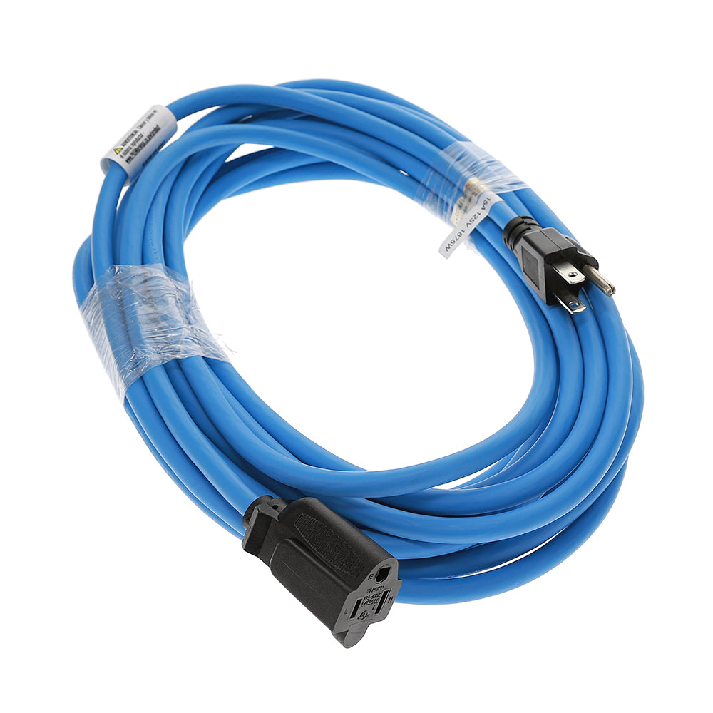 14/3 SJTW Blue Power Extension Cord,  Plug