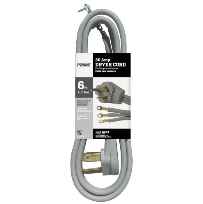 10/3 30 Amp  3-Wire Dryer Cord